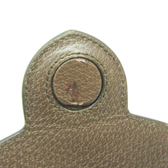 GUCCI GG Supreme Leather Shoulder Bag Beige/Brown/Green/Red - Picture 11 of 13